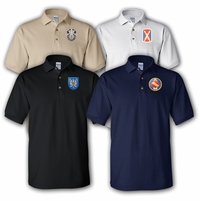 U.S. Army Brigades Custom Embroidered Polo Shirts Thumbnail Illustration
