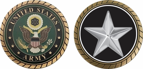 U.S. Army Brigadier General Challenge Coin