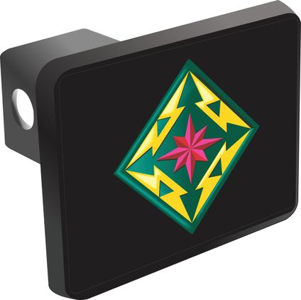 U.S. Army Broadcasting Service Patch Hitch Cover