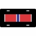 U.S. Army Bronze Star Ribbon License Plate