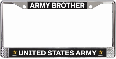 U.S. Army 'Brother' License Plate Frame
