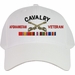 U.S. Army Cavalry Afghanistan Veteran Embroidered Cap
