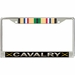 U.S. Army Cavalry Gulf War Veteran License Plate Frame