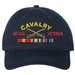 U.S. Army Cavalry Iraq Veteran Unstructured Dad Cap