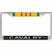 U.S. Army Cavalry Vietnam Veteran License Plate Frame