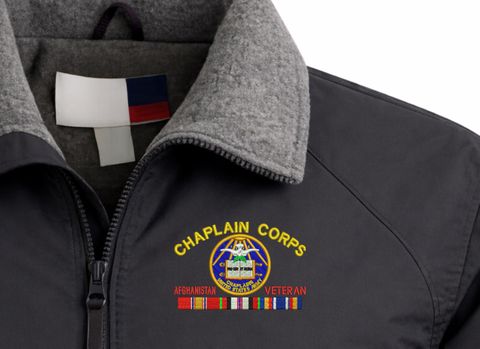 U.S. Army Chaplain Corps Afghanistan Veteran 3-Season Jacket
