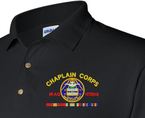 U.S. Army Chaplain Corps Iraq Veteran Polo