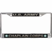 U.S. Army Chaplain Corps License Plate Frame