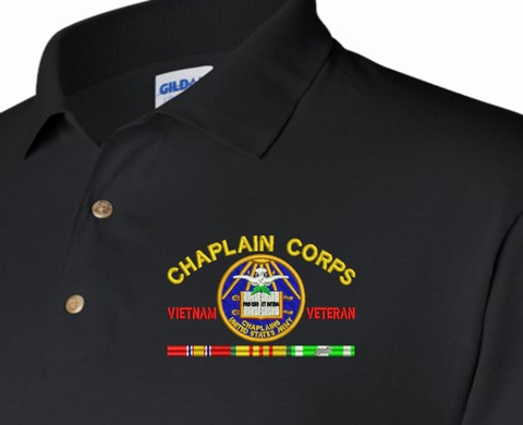 U.S. Army Chaplain Corps Vietnam Veteran Polo