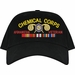U.S. Army Chemical Corps Afghanistan Veteran Embroidered Cap