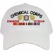 U.S. Army Chemical Corps Afghanistan Veteran Embroidered Cap