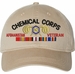 U.S. Army Chemical Corps Afghanistan Veteran Unstructured Dad Cap