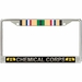 U.S. Army Chemical Corps Gulf War Veteran License Plate Frame
