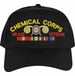 U.S. Army Chemical Corps Iraq Veteran Embroidered Cap