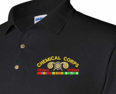 U.S. Army Chemical Corps Vietnam Veteran Polo