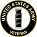 U.S. Army Chief Warrant Officer 4 Veteran Sticker Decal