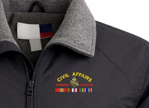 U.S. Army Civil Affairs Afghanistan Veteran 3-Season Jacket