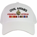 U.S. Army Civil Affairs Afghanistan Veteran Embroidered Cap