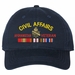 U.S. Army Civil Affairs Afghanistan Veteran Unstructured Dad Cap