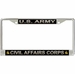 U.S. Army Civil Affairs License Plate Frame
