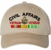 U.S. Army Civil Affairs Vietnam Veteran Unstructured Dad Cap