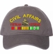 U.S. Army Civil Affairs Vietnam Veteran Unstructured Dad Cap