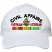 U.S. Army Civil Affairs Vietnam Veteran Unstructured Dad Cap
