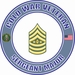 U.S. Army Cold War Sergeant Major Army Rank Insignia Veteran Decal