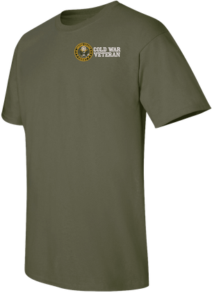U.S. Army Cold War Veteran Embroidered T-Shirt