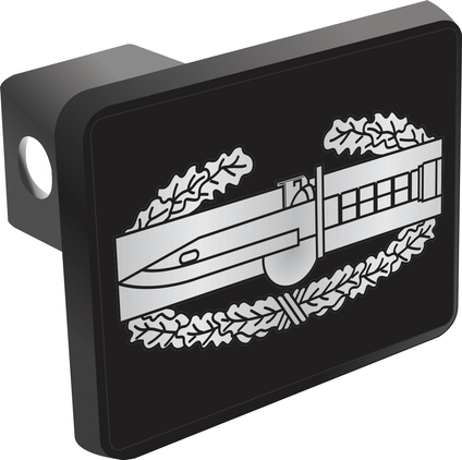 U.S. Army Combat Action Badge 1st Award Hitch Cover