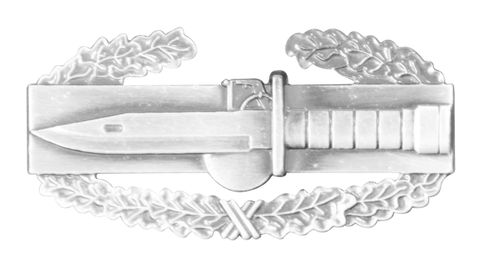 U.S. Army Combat Action First Award Regulation Size Badge
