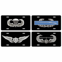 U.S. Army Combat Badge License Plates Thumbnail Illustration