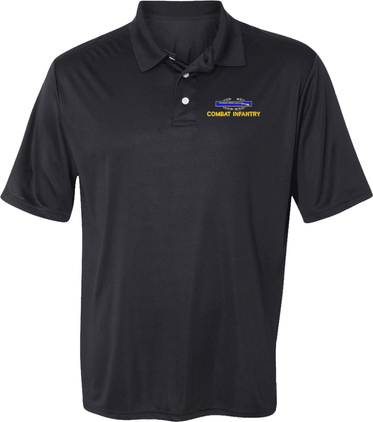 U.S. Army Combat Infantry (CIB) Moisture Wicking Polo