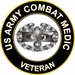 U.S. Army Combat Medic Veteran Sticker Decal