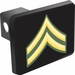 U.S. Army Corporal E-4 Hitch Cover