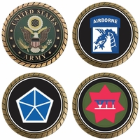 U.S. Army Corps Challenge Coins Thumbnail Illustration