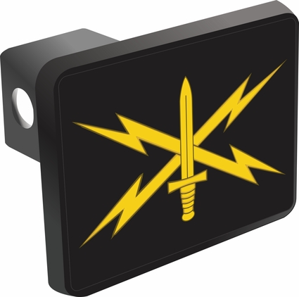 U.S. Army Cyber Corps Branch Hitch Cover