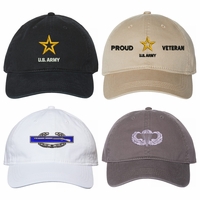 U.S. Army Dad Caps Thumbnail Illustration