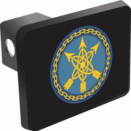 U.S. Army Defense Special Weapons Agency Unit Crest Hitch Cover