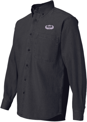 U.S. Army Jump Wings Denim Shirt