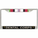 U.S. Army Dental Corps Afghanistan Veteran License Plate Frame
