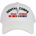 U.S. Army Dental Corps Iraq Veteran Embroidered Cap