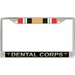 U.S. Army Dental Corps Iraq Veteran License Plate Frame