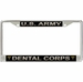 U.S. Army Dental Corps License Plate Frame