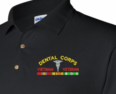 U.S. Army Dental Corps Vietnam Veteran Polo
