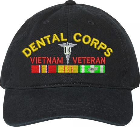 U.S. Army Dental Corps Vietnam Veteran Unstructured Dad Cap