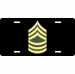 U.S. Army E-8 Master Sergeant License Plate