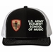 U.S. Army Element School of Music USA Two-Tone Mesh-Back Cap