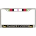 U.S. Army Engineer Corps Afghanistan Veteran License Plate Frame