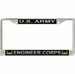 U.S. Army Engineer Corps License Plate Frame